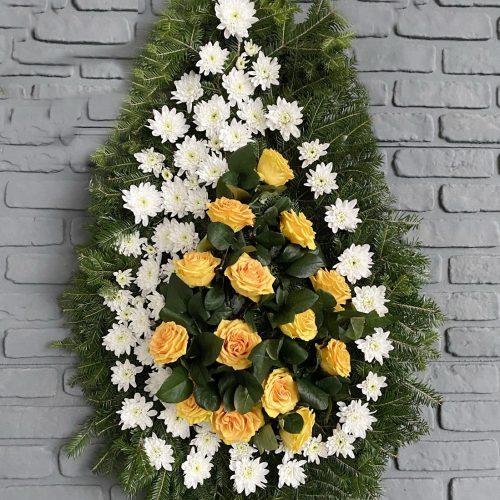 Coroana funerara C454