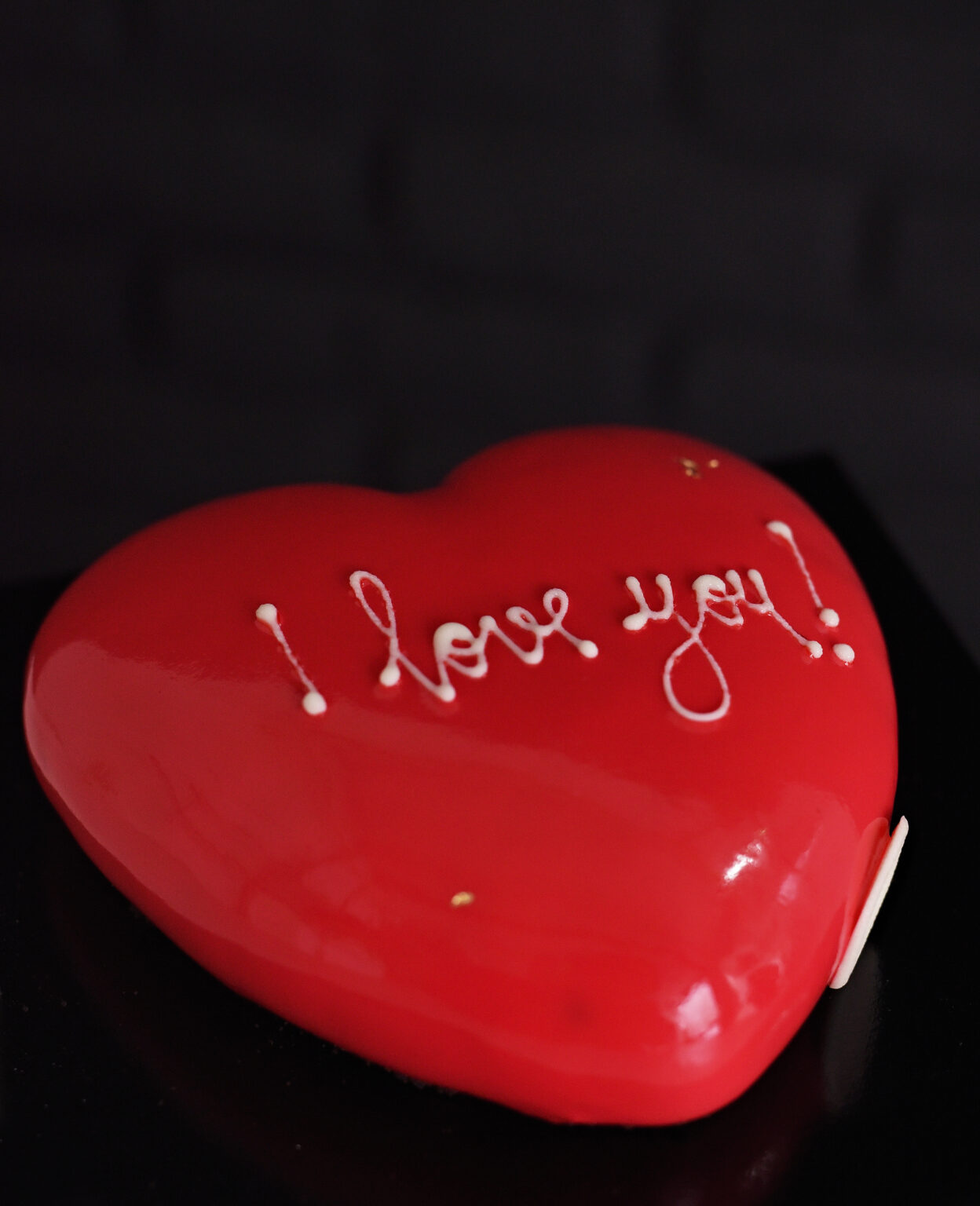 Aranjament Floral si Tort „I ❤️ You” — imaginea 2