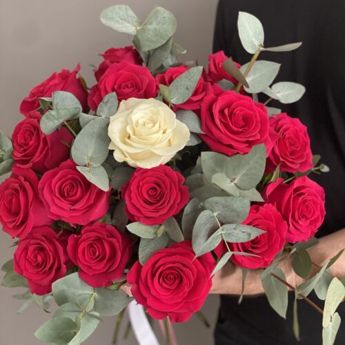 Buchet 17 trandafiri