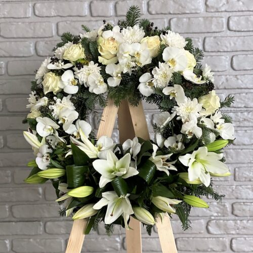 Coronita funerara Amintire Vesnica