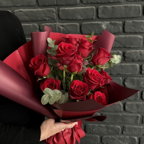Buchet 11 trandafiri