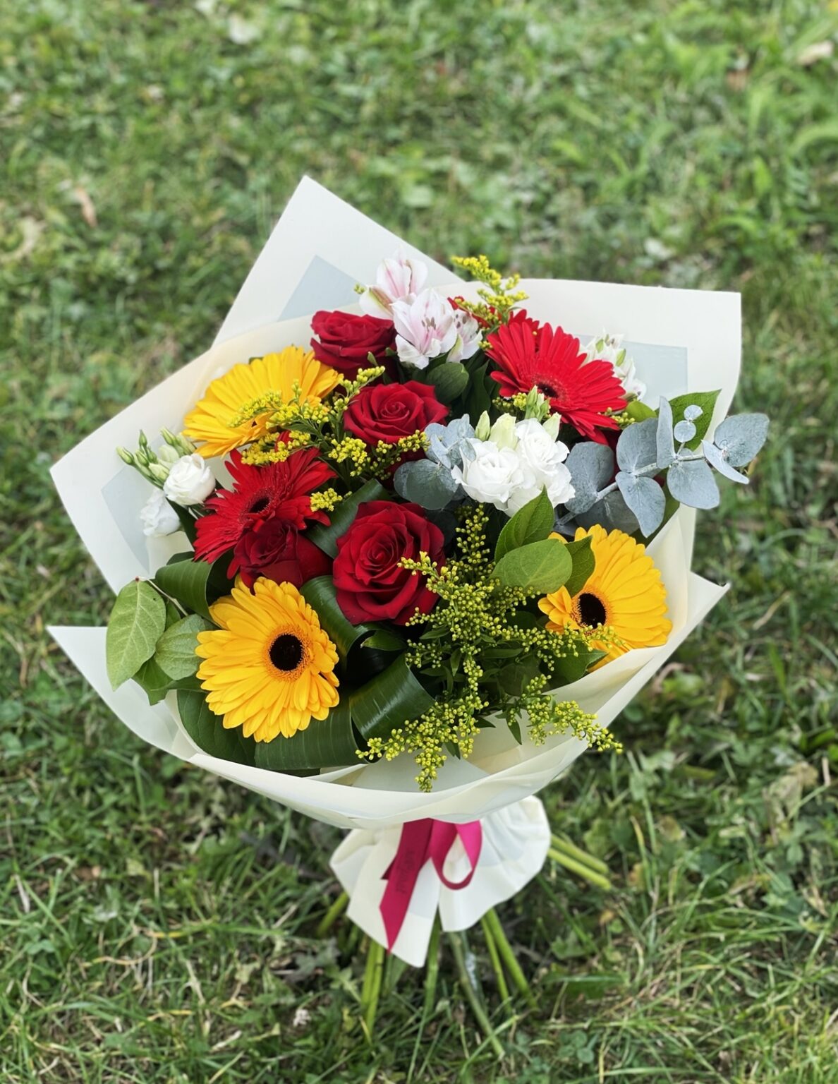 Buchet cu flori Suras de toamna