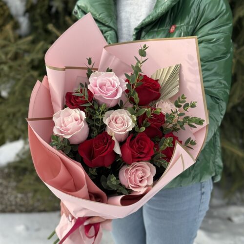Buchet 11 trandafiri