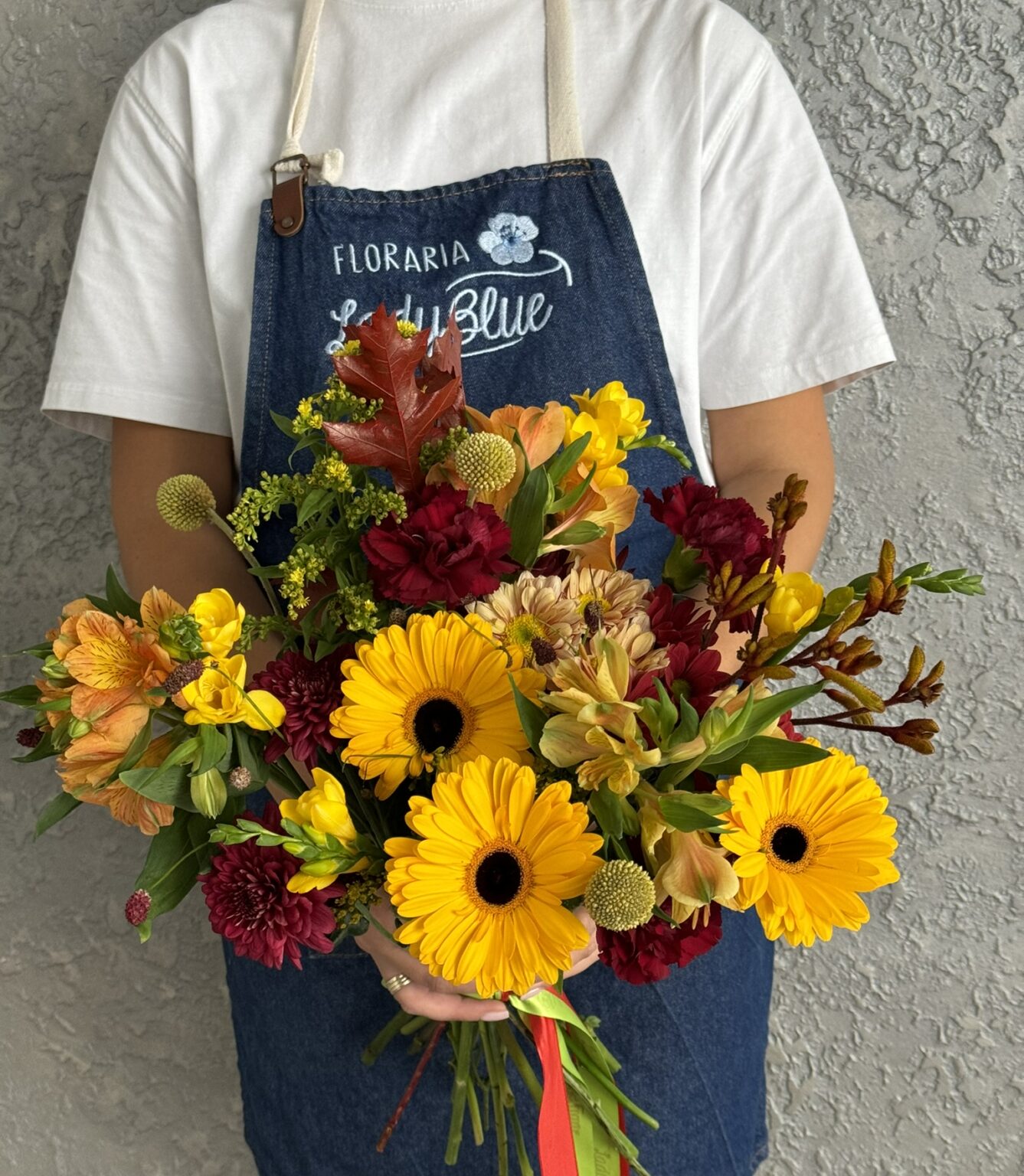 Buchet de Flori in Nuantele Toamnei