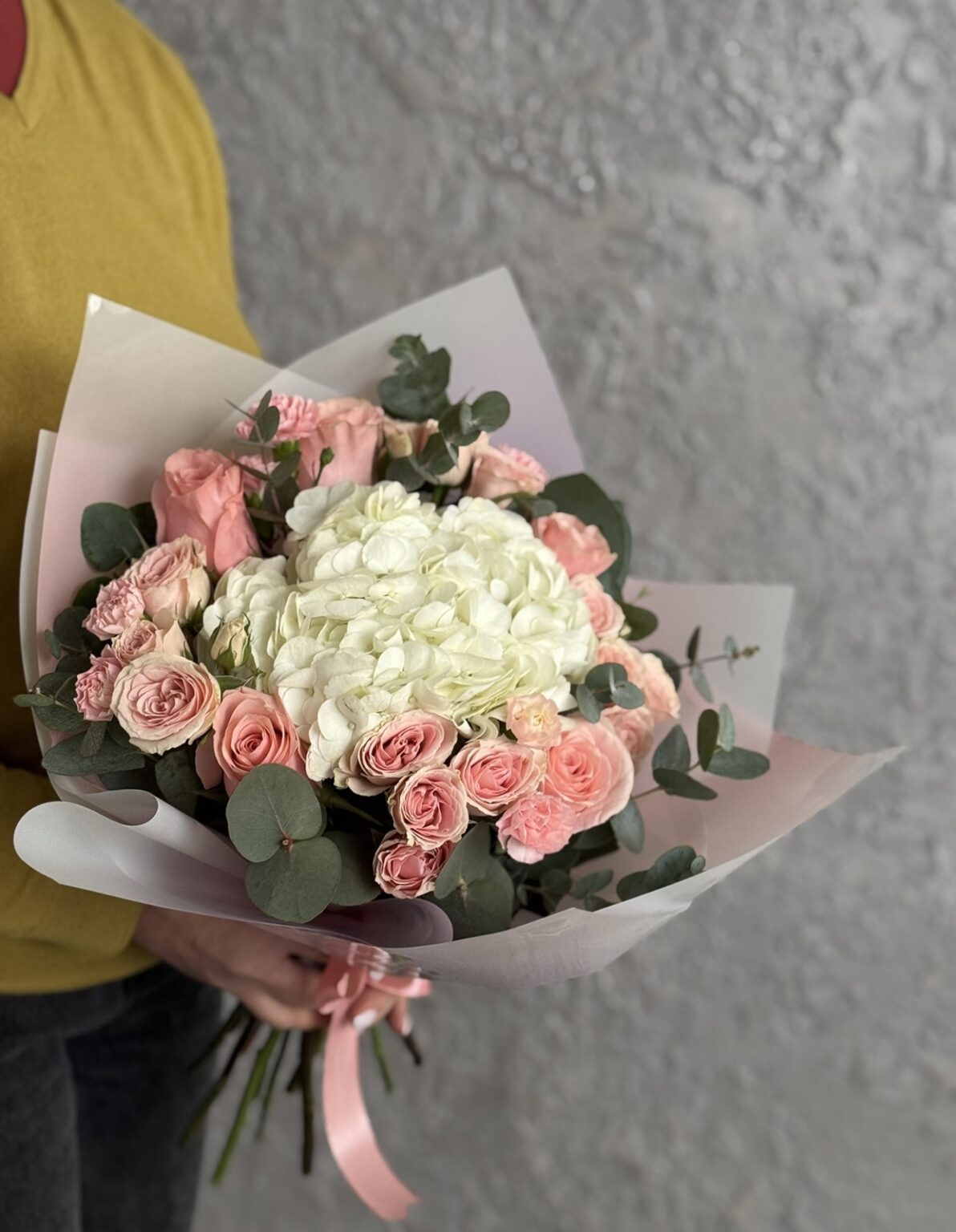 Buchet cu hortensie Dulce Reverie