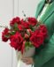 Aranjament cu 7 trandafiri rosii