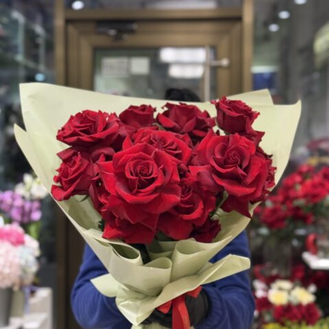 Buchet Simfonie in Rosu