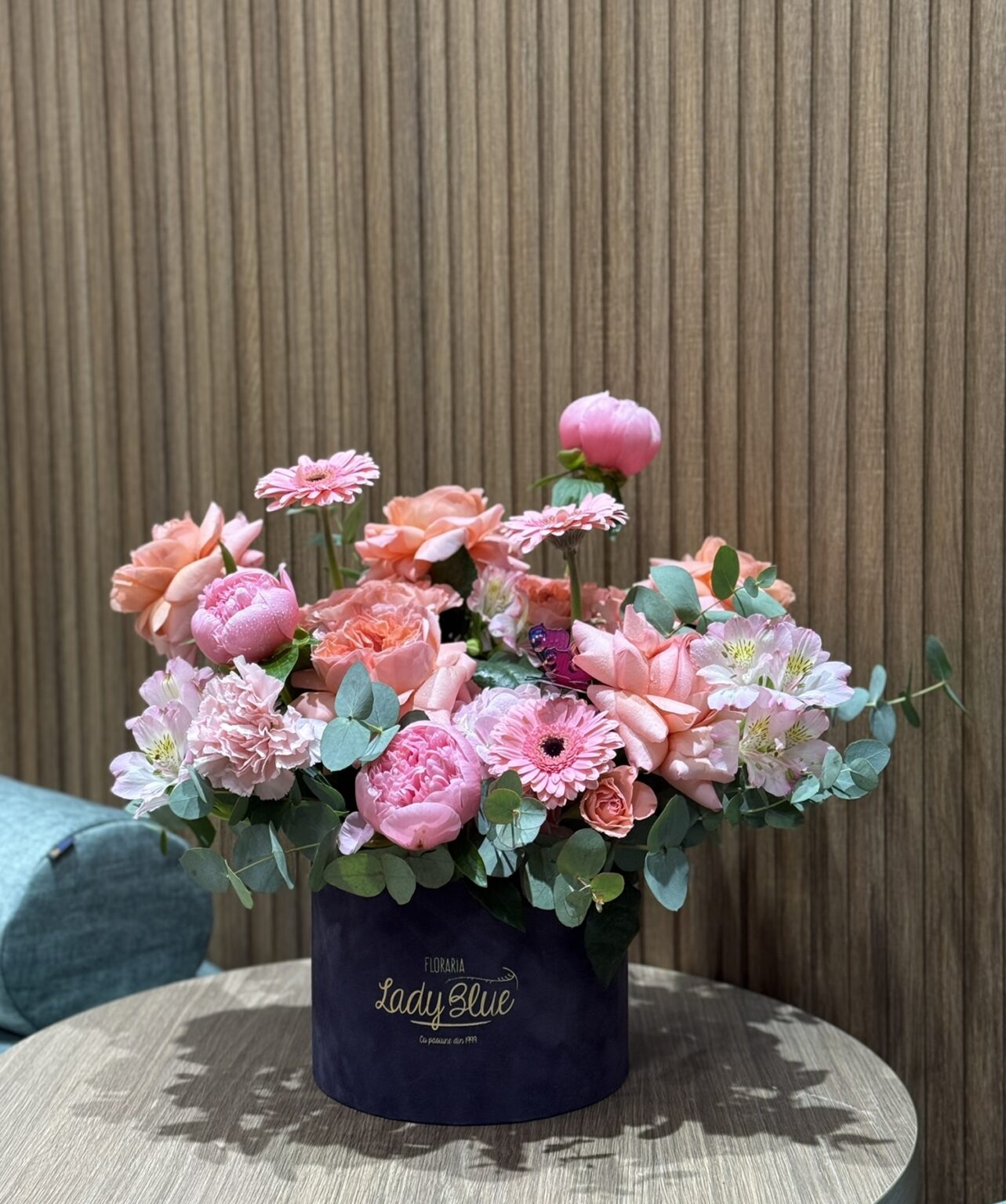 Aranjament floral Răsărit Roz